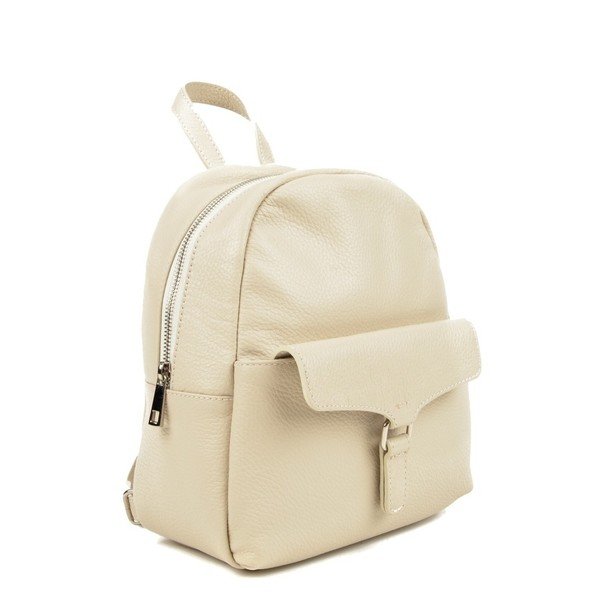 Rucsac din piele pentru femei Isabella Rhea Mille, bej-image-2