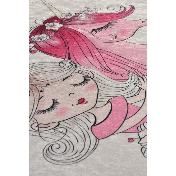 Covor antiderapant pentru copii Conceptum Hypnose Little Princess, 100 x 160 cm-image-2