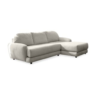 Colțar alb extensibil (cu colțar pe partea dreaptă) Comfy Claude – Miuform