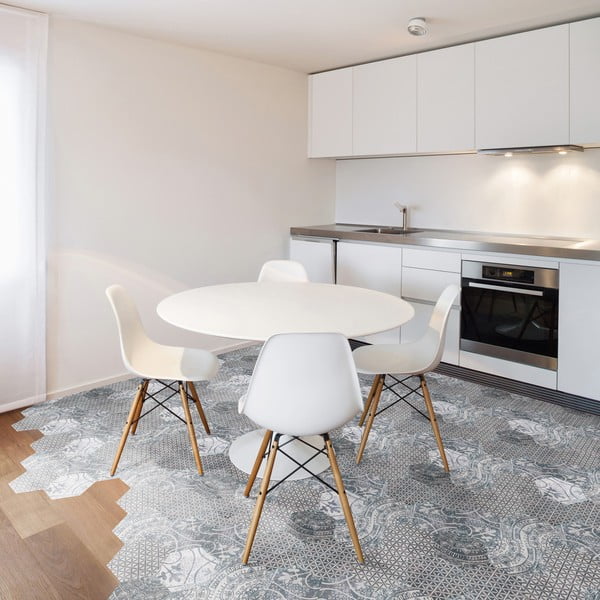 Set 10 autocolante impermeabile și anti-alunecare pentru podea Ambiance Quento, 40 x 90 cm-image-3