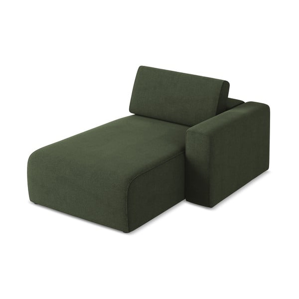 Modul pentru canapea modulară verde (cu colț pe partea dreaptă) Kalea – Makamii-image-2