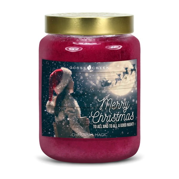 Lumânare parfumată Goose Creek Christmas Magic, 150 ore de ardere