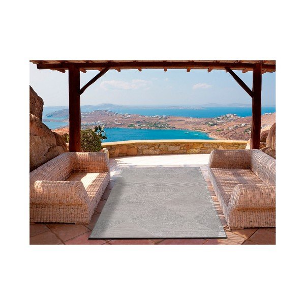 Covor pentru exterior Universal Macao Wonder, 77 x 150 cm, gri-image-2