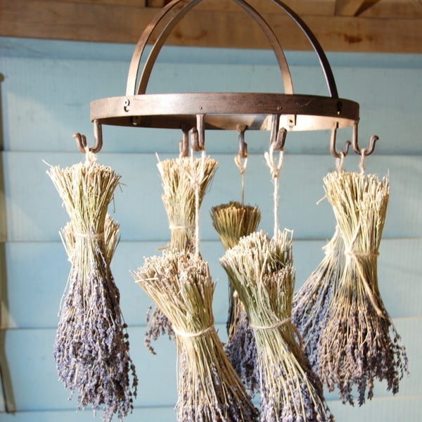 Suport pentru uscat plante medicinale și ierburi aromate Esschert Design, ⌀ 37,2 cm-image-1