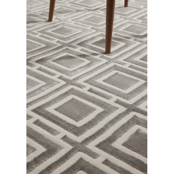 Covor gri/crem 160x235 cm Perles Howlite – Elle Decoration-image-4