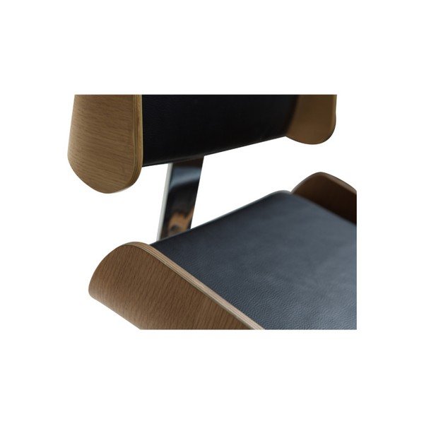 Scaun de birou DAN-FORM Denmark Retro, negru-image-3