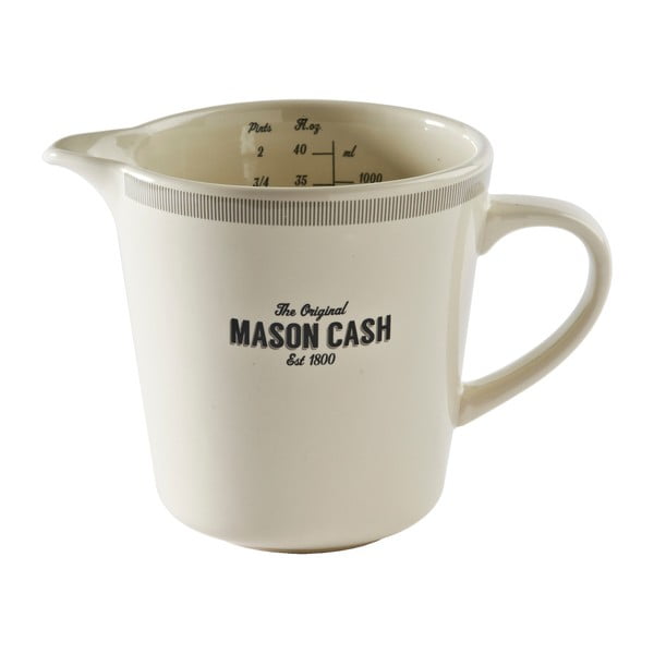 Cană ceramică gradată Mason Cash Baker Lane, 1 l