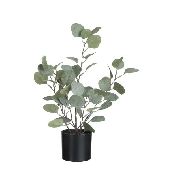 Plantă artificială cu ghiveci J-Line Eucalyptus
