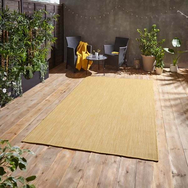 Covor galben pentru exterior 290x200 cm POP! - Think Rugs-image-1