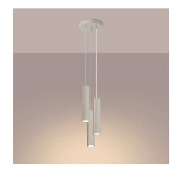 Lustră crem ø 19,5 cm Gleam – Sollux-image-4