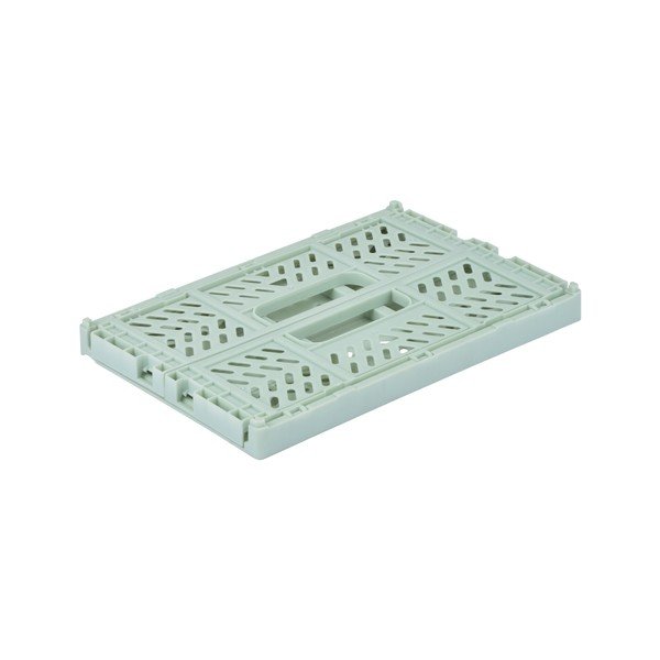 Cutie de depozitare verde-mentă din plastic 21x14.5x8 cm – Homéa-image-2