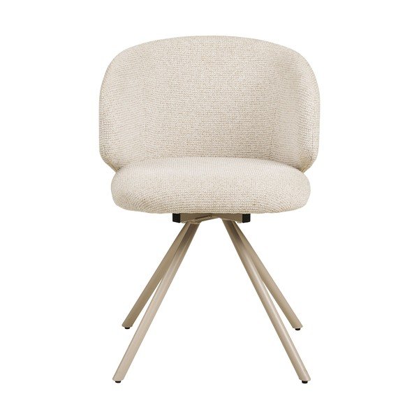 Scaun de dining bej tapițat Fulham – House Nordic-image-2