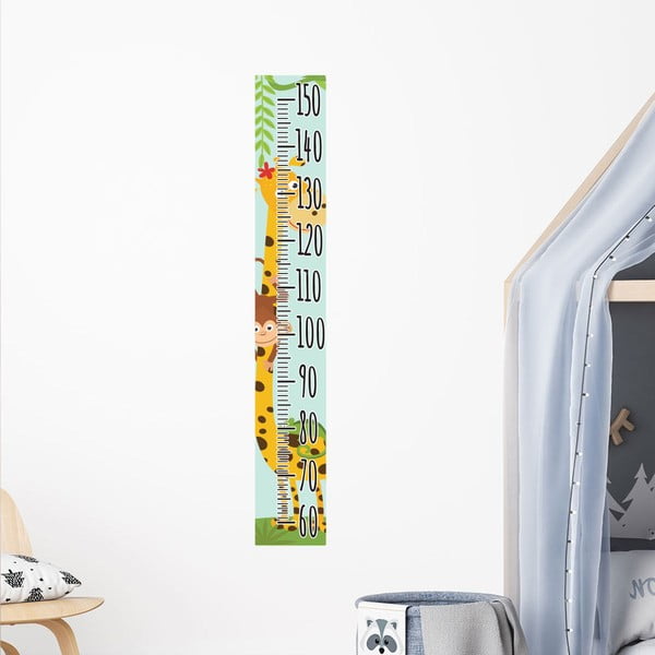 Set 2 autocolante tip metru de măsurat înălțimea copiilor Ambiance Savanna-image-3