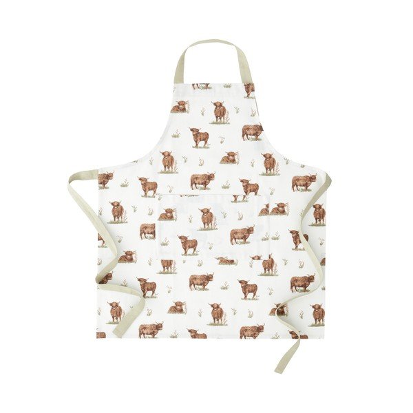 Șorț din bumbac Angus Highland Cow – Catherine Lansfield