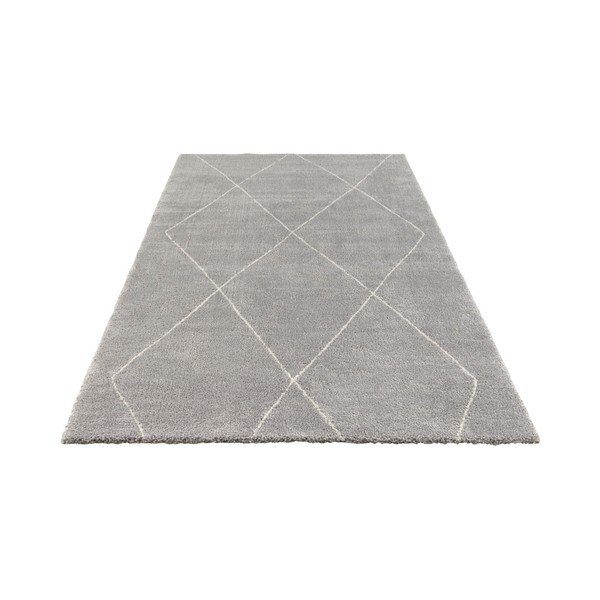 Covor Elle Decoration Glow Massy, 80 x 150 cm, gri-image-1