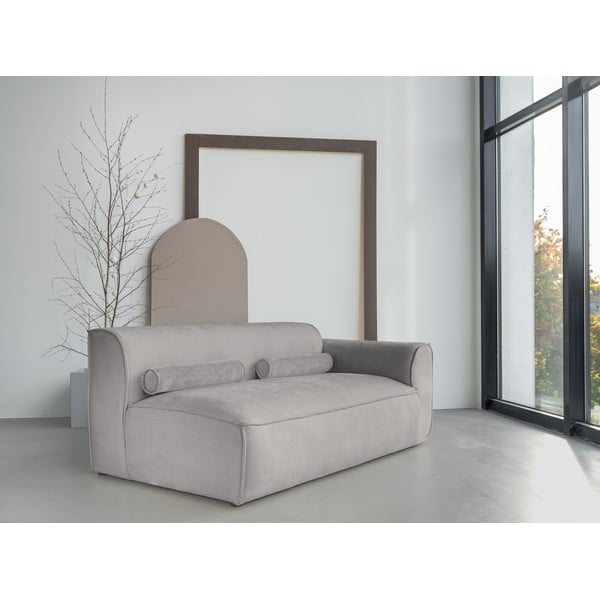 Modul pentru canapea gri deschis (cu colț pe partea dreaptă) Flex Felix – Miuform-image-1