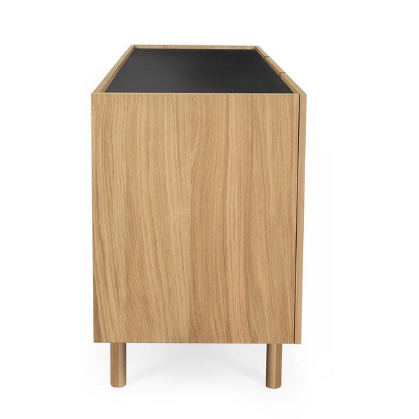 Comodă cu aspect de lemn de stejar Woodman Porto Victoria-image-4