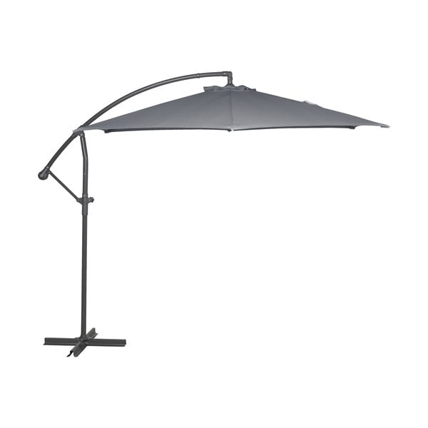 Umbrelă de soare gri ø 300 cm Free Pole - Rojaplast