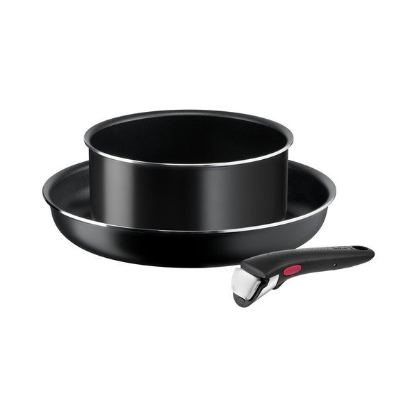 Set de vase pentru gătit 3 buc. Ingenio Easy Cook & Clean L1539243 – Tefal