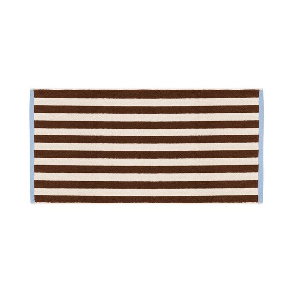 Prosop maro/crem din bumbac din frotir 70x140 cm Gobo – noo.ma-image-2