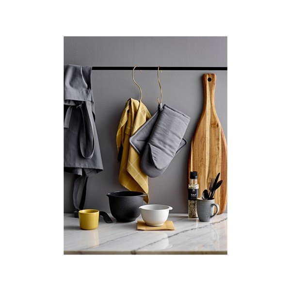 Șorț din bumbac pentru bucătărie Södahl, gri-image-1