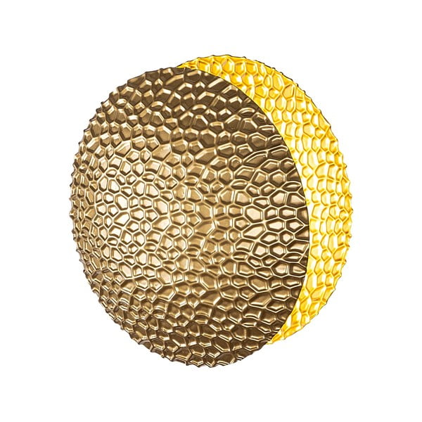 Aplică de perete aurie LED ø 21 cm Yosma – Opviq lights-image-4