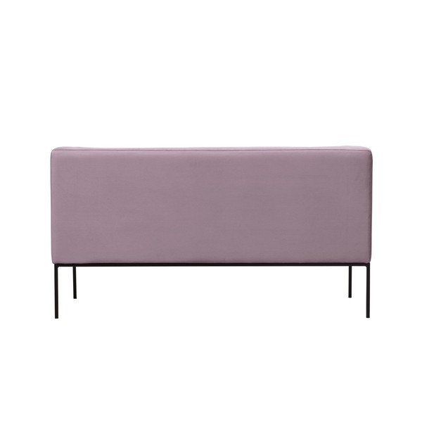 Canapea din catifea cu 2 locuri Windsor & Co Sofas Neptune, roz pudră-image-4