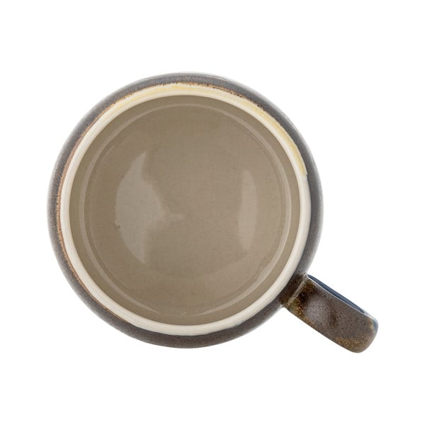 Căni albastre/maro 4 buc. din gresie 400 ml Sheen – Bloomingville-image-3