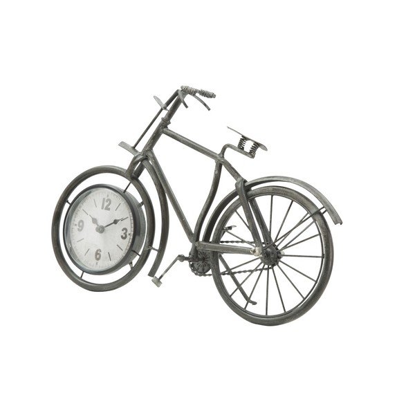Ceas de birou în formă de bicicletă Mauro Ferretti Bike, 38,5 x 25 cm-image-4