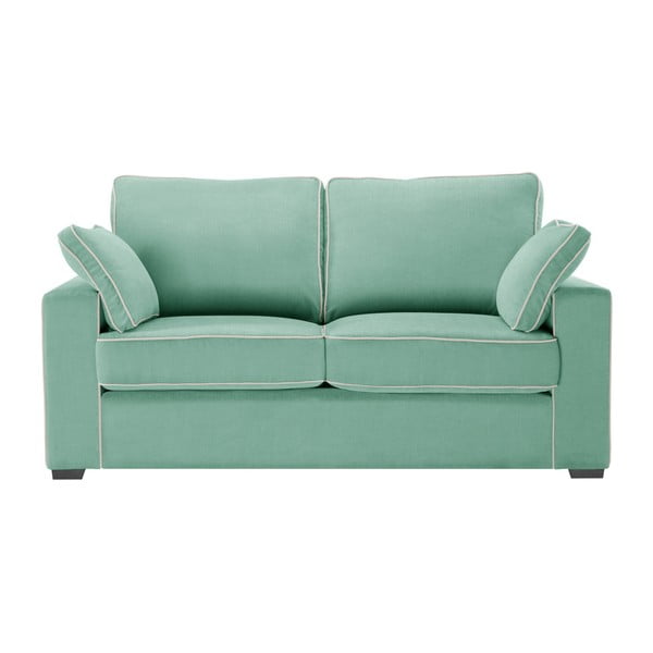 Canapea cu 2 locuri Jalouse Maison Serena, verde mentă