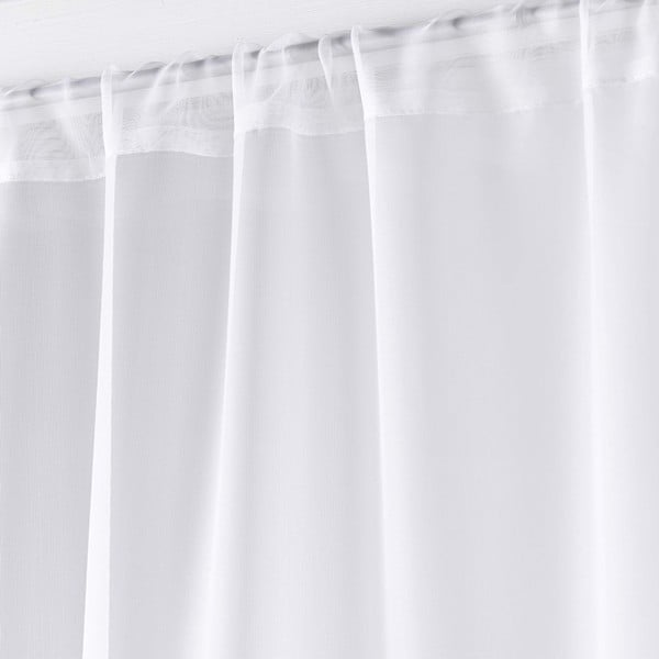 Perdele albe 2 buc. din microsatin 70x200 cm Voiline – douceur d'intérieur-image-1