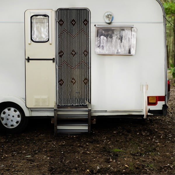 Draperie în culoare naturală din bambus 90x200 cm cu prindere la ușă – Maximex-image-4