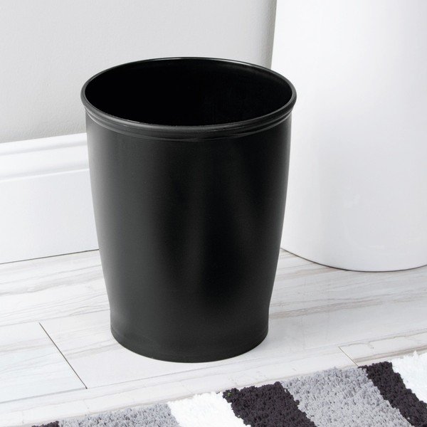 Coș de gunoi InterDesign Kent, negru, 5 l-image-1