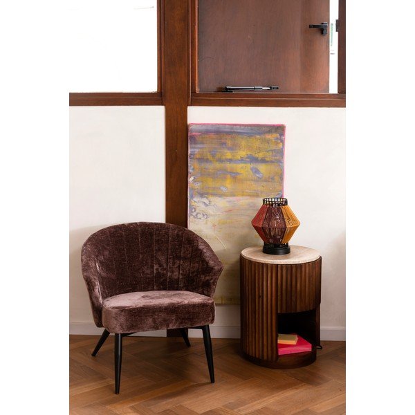 Fotoliu mov Georgia – Dutchbone-image-1