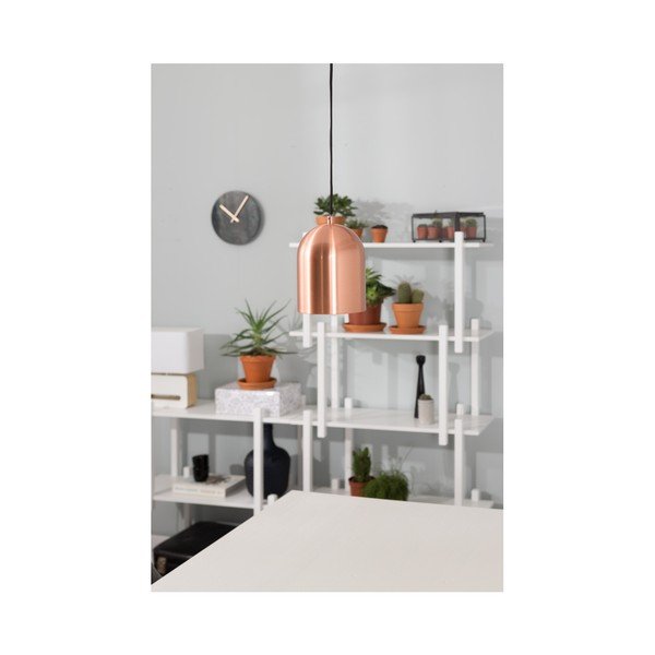 Lustră neagră/aurie cu abajur din metal ø 12 cm Marvel - Zuiver-image-1