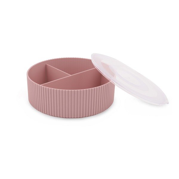 Organizator de baie roz pentru cosmetice din plastic – Mioli Decor-image-2