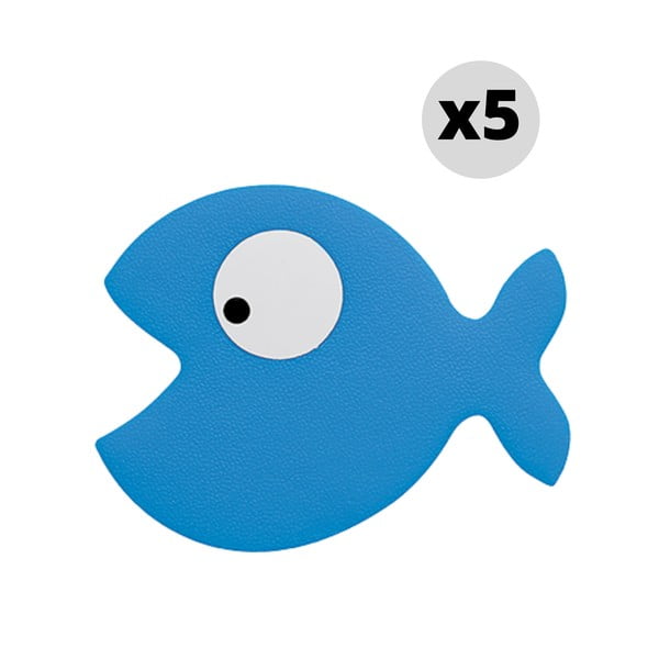 Covorașe antiderapante pentru copii pentru cadă 5 buc. 10x13 cm Hungry – Spirella-image-2