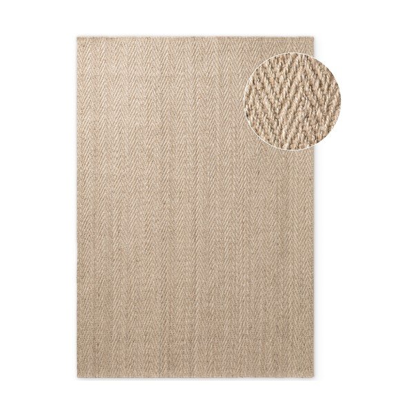 Covor în culoare naturală țesut manual din iută 200x300 cm Mirabelle – Villeroy&Boch