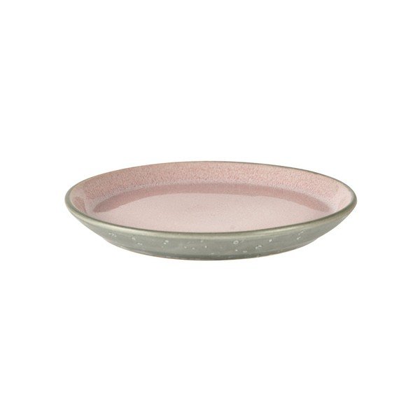Farfurie roz/gri pentru desert  din gresie ø 17 cm Gastro Grey/Light Pink – Bitz-image-2