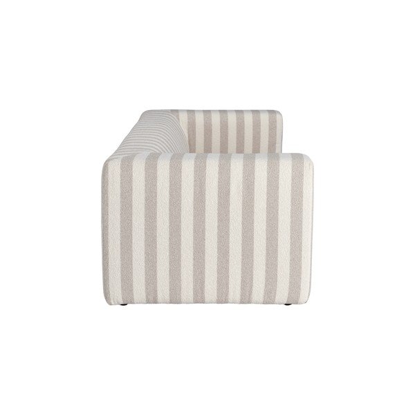 Canapea bej/crem cu tapițerie din chenille 220 cm Lisa – Ellos Home-image-4