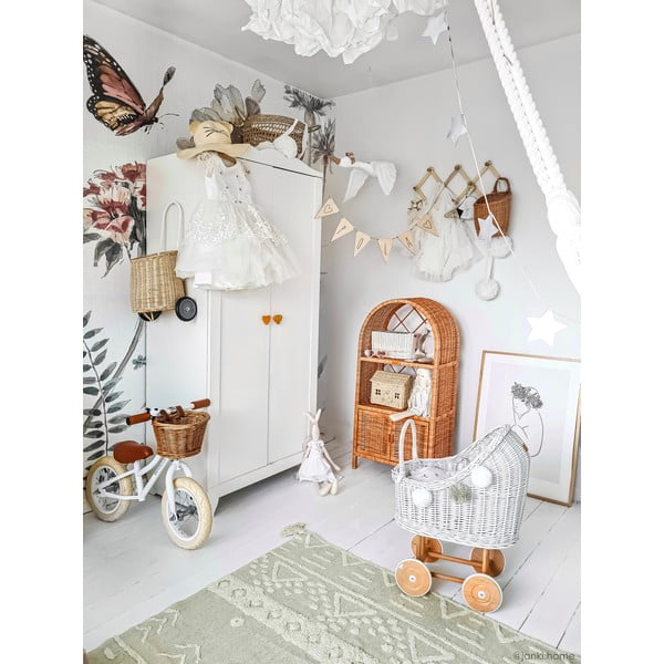 Covor verde deschis lavabil/țesut manual din bumbac 140x200 cm Tribu Olive – Lorena Canals-image-4