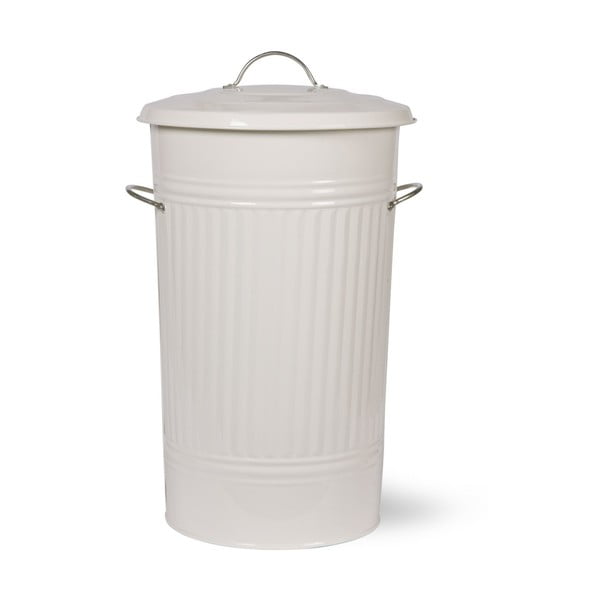Coș de gunoi Garden Trading Kitchen Bin, 46 l, alb