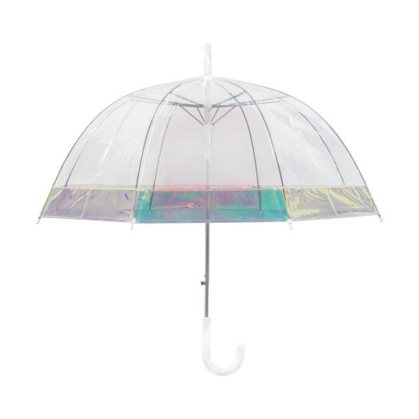 Umbrelă transparentă pentru femei Ambiance Iridiscent, ⌀ 85 cm