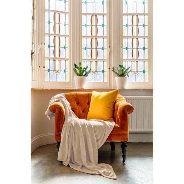 Pătură din micropluș Tiseco Home Studio, 150 x 200 cm, bej-image-1