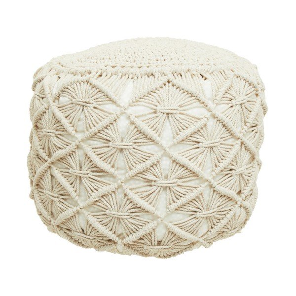 Puf în culoare naturală West Village – Premier Housewares