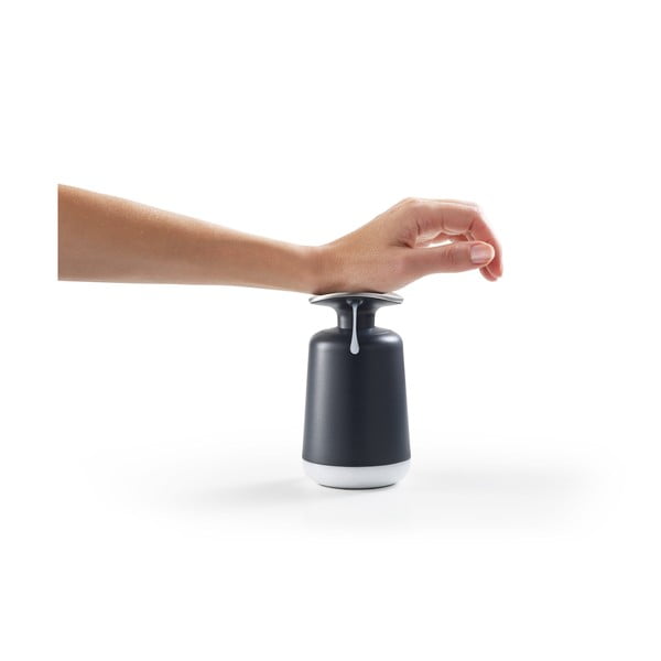 Dozator săpun Joseph Joseph Presto, gri închis-image-1