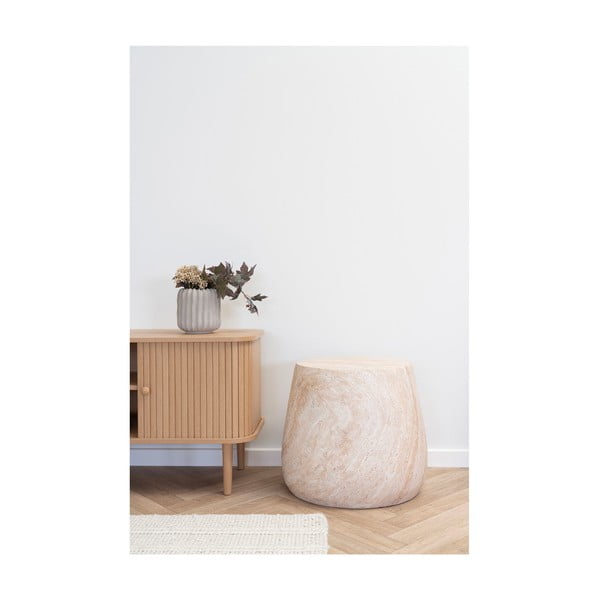 Măsuță de grădină rotundă din piatră ø 47,5 cm Bonn – House Nordic-image-4