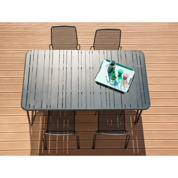 Masă  de grădină din aluminiu 100x183 cm Fleole – Ezeis-image-1