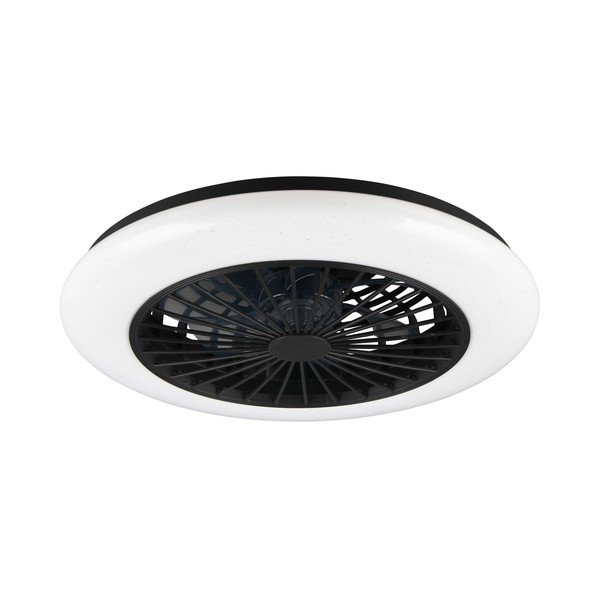 Plafonieră negru-mat LED Stralsund – Reality