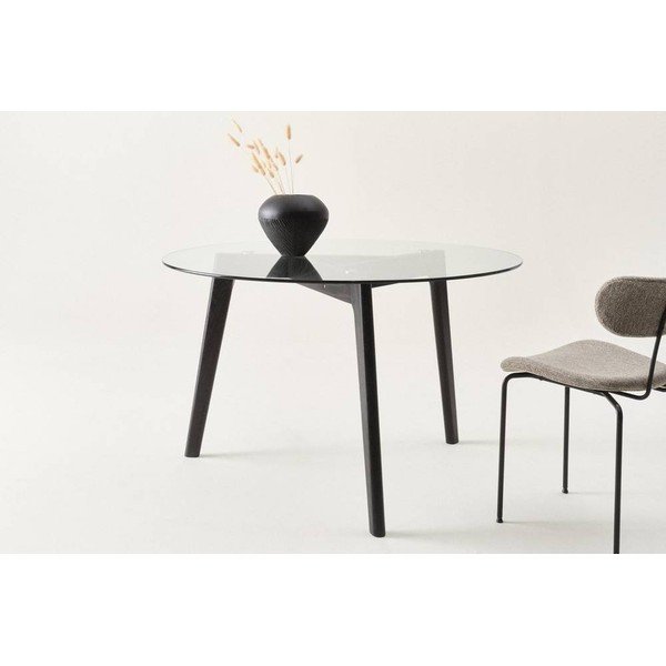 Masă de dining rotundă din lemn de stejar ø 120 cm Malevik – Jotex-image-2